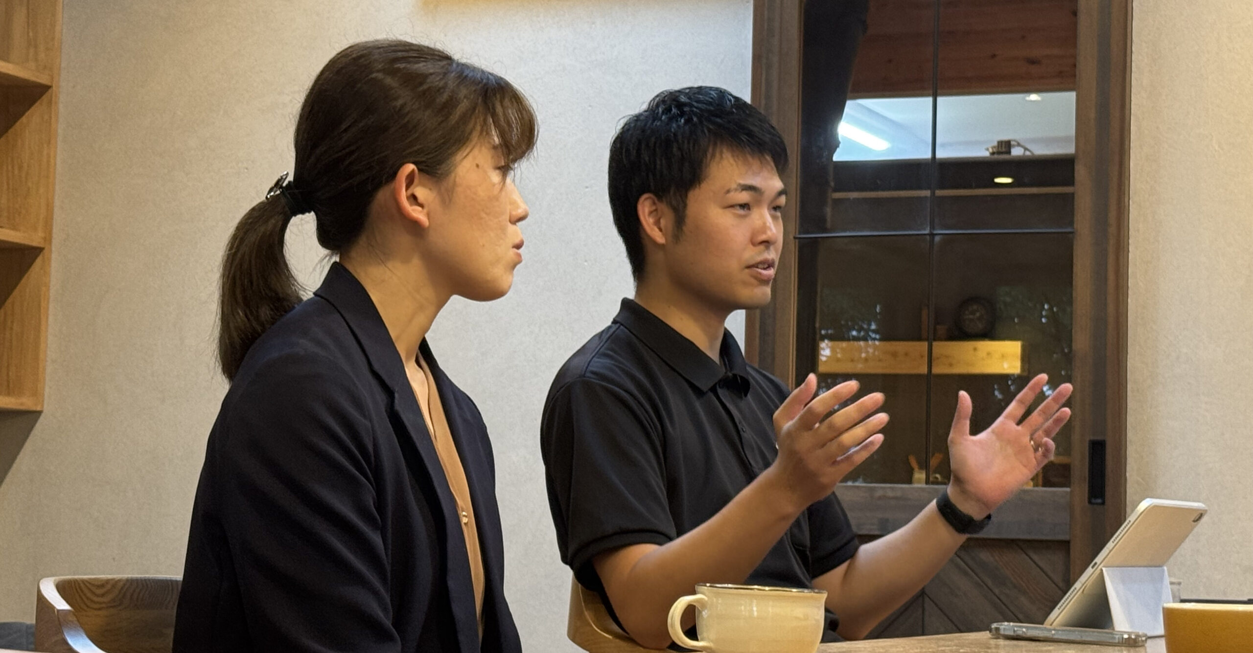原工務店様2人風景